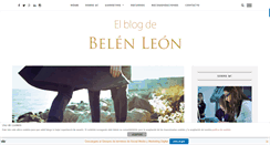 Desktop Screenshot of belenleon.com